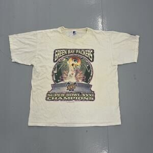 Vintage 1997 Green Bay Packers Super Bowl Champions T-Shirt